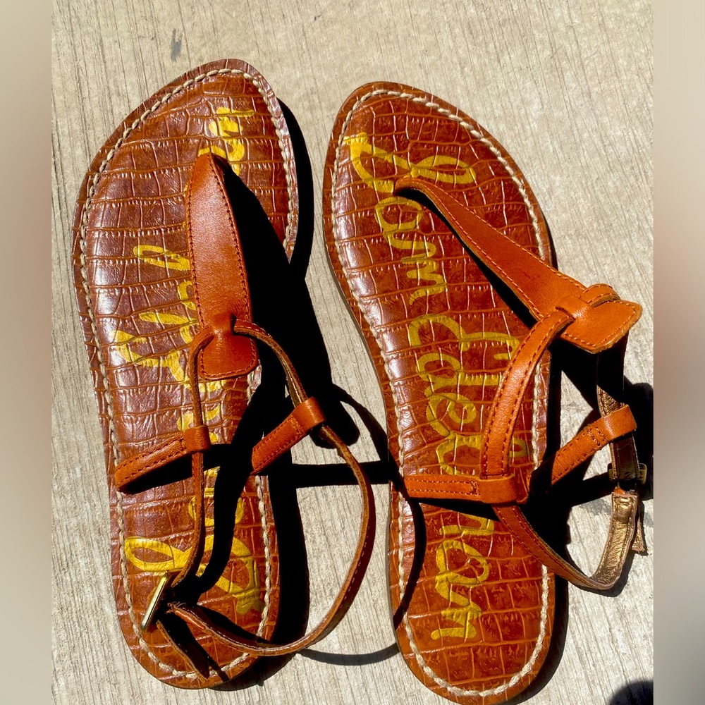 Sam Edelman sling back sandals, leather size 7